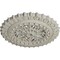 Ekena Millwork Sellek Ceiling Medallion (Canopies up to 1 1/8"), 18 1/2"OD x 7/8"ID x 1 1/2"P, Pot of Cream Crackle CM18SKPCC - alternate 2